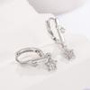 925 Sterling Silver Luxury Quality Jewelry Star Tassel Women's Stud Earrings Ladies Engagement Accessories Prevent Allergies