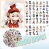 Genshin Impact Hot Game Stickers 100 Pieces Waterproof Graffiti Decals For Luggage And Skateboards