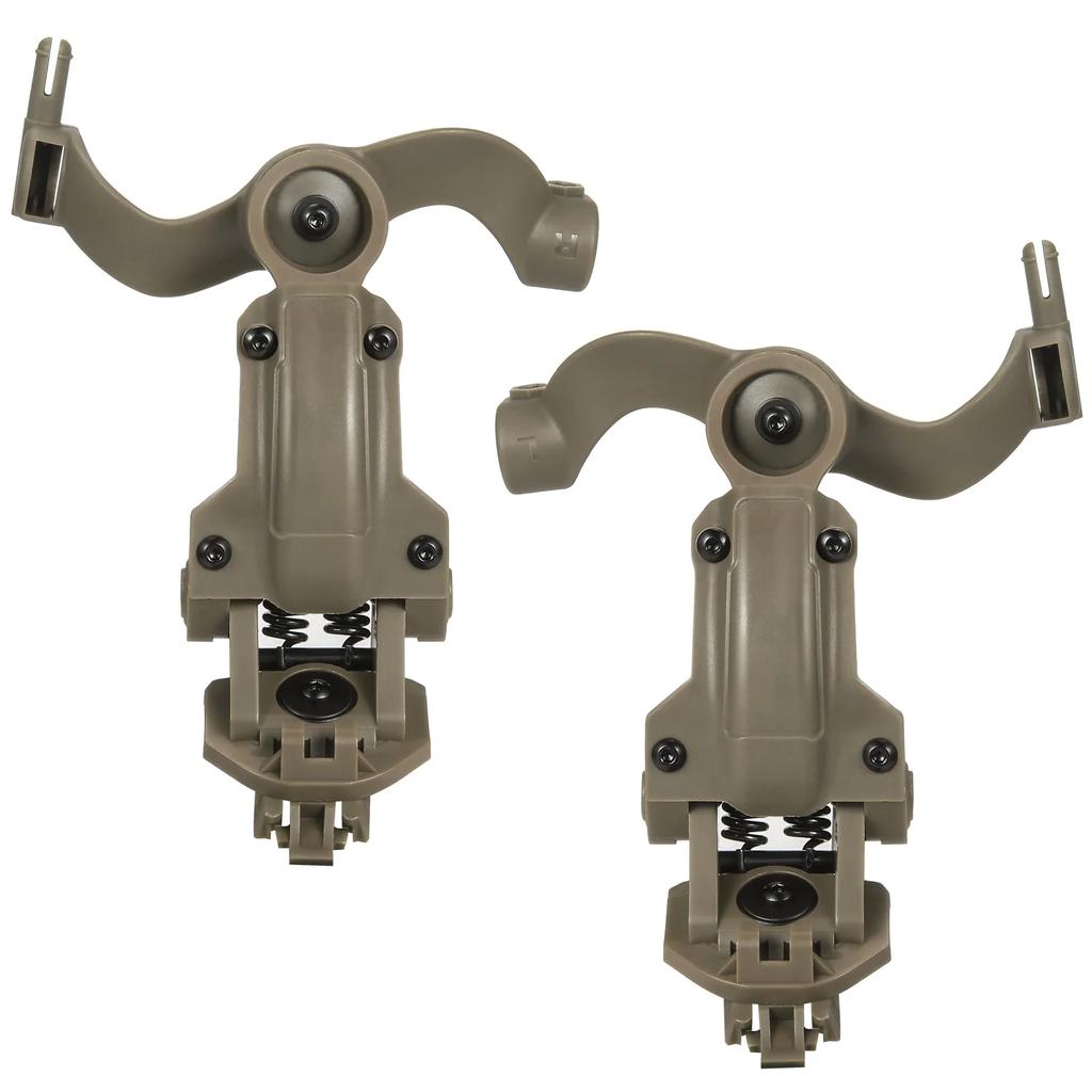 Pickup Noise Cancelling Tactical Headset Rail Mount Helmet Rails Bracket Guide Adapter for OPS Core ARC Cancelling Headphones