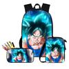 Primary And Secondary School Students Dragonball Schoolbag Three-Piece Cartoon Animation Backpack
