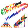 120Pcs Wooden Dominos Blocks Set Kids Game Educational for Play Toy Domino Racing Toy Game Preschool Table Toy Best Gift
