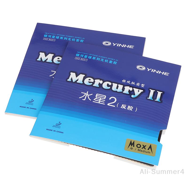Gomma per Tennistavolo MERCURY 2 Galaxy Pips-In Originale YINHE Gomma da Ping Pong