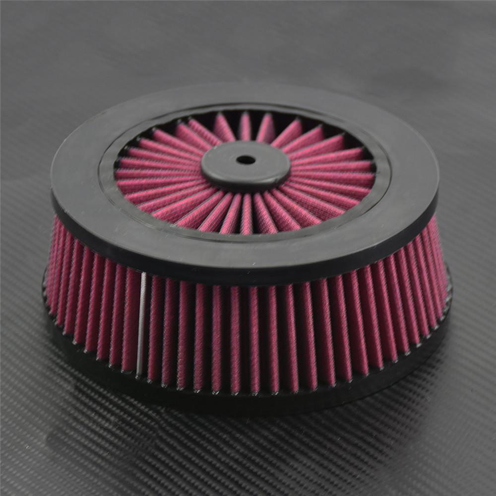 Motorcycle Grey Red Blue Replacement Air Cleaner Intake Filter System Inner Element For Harley Touring Dyna Softail Sportster XL