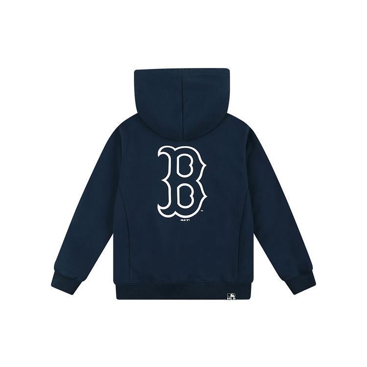 MLB Sweatshirts Unisex Navy Blue Hooded Moderate Regular 31TR03111-43N XS