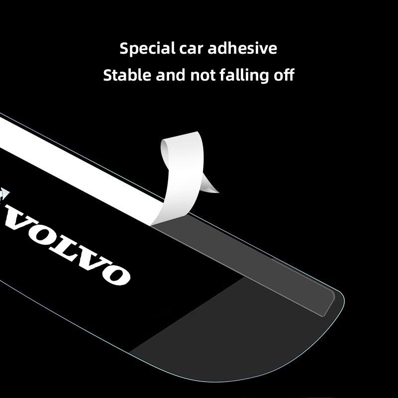 Car Rearview Mirror Rain Eyebrow Sticker Rainproof Cover For Volvo Rdesign XC60 V90 V60 XC40 XC90 V40 EC40 EX40 S80 S60 S90 V70