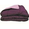 Couette Microfibre 400g/m² CALGARY Prune &amp; Parme 240x260cm