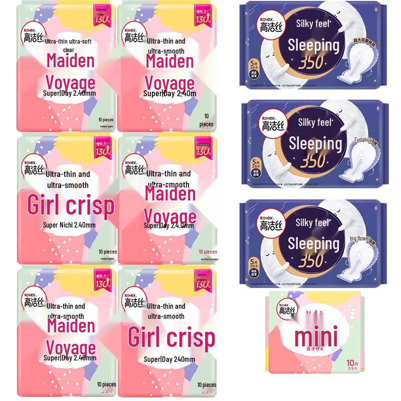Kotex Silky Soft Day & Night Sanitary Pad Combo