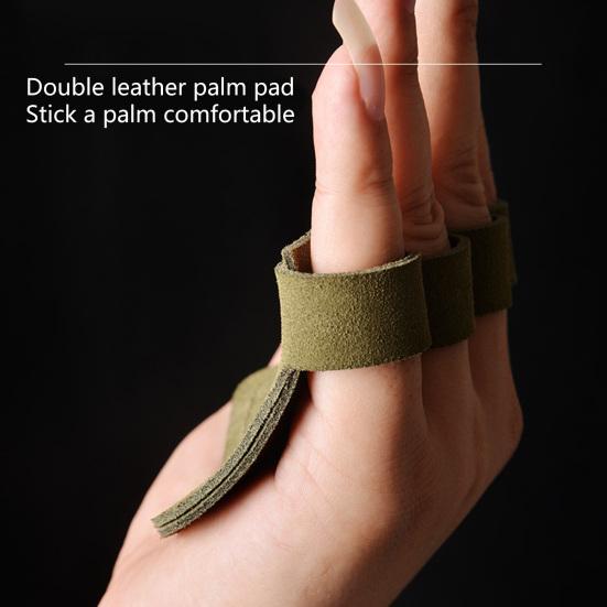 Bekväm tyngdlyftningsträningshandskar Safe Thicken Palm Protection