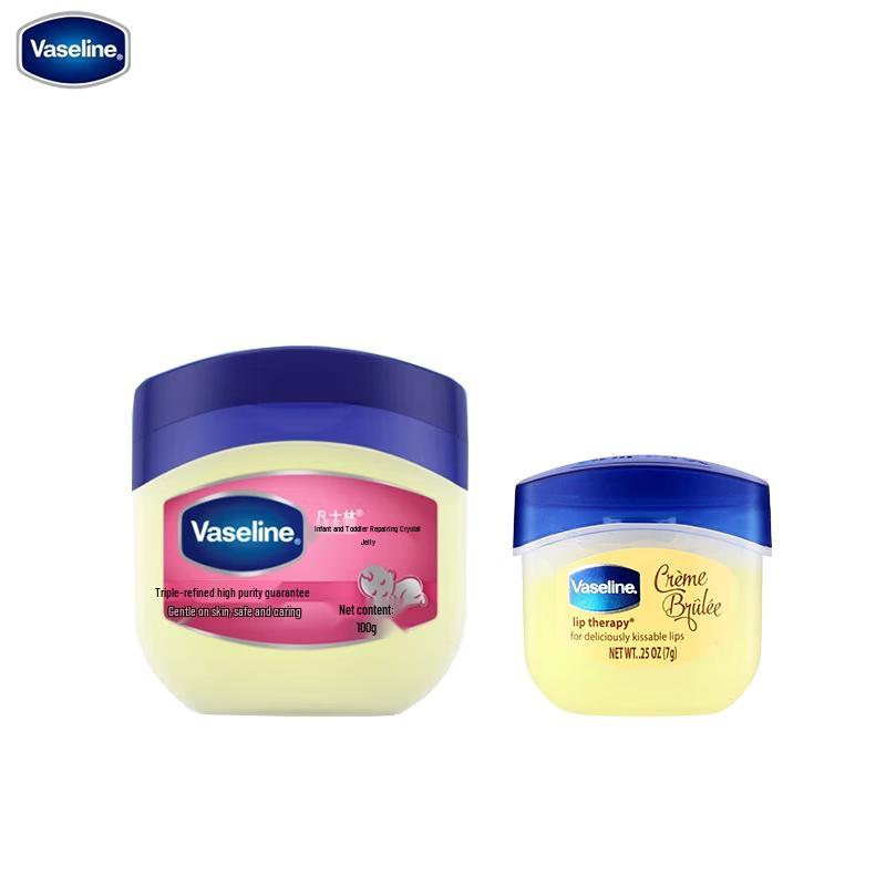 

Vaseline Baby Repairing Jelly & Caramel Pudding Lip Balm Set
