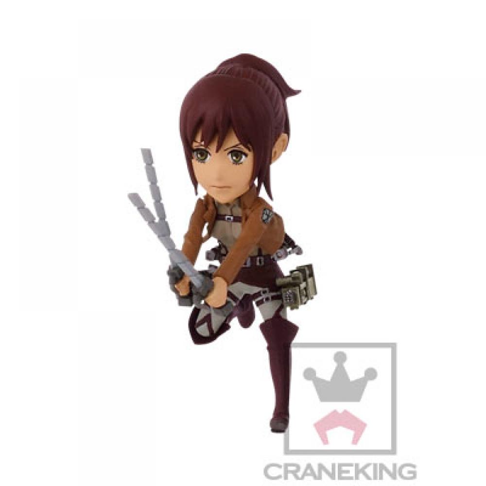 

Banpresto в наличии. Коллекционная фигурка Banpresto Attack on Titan World, том 1. Все 6. Саша Браузе.