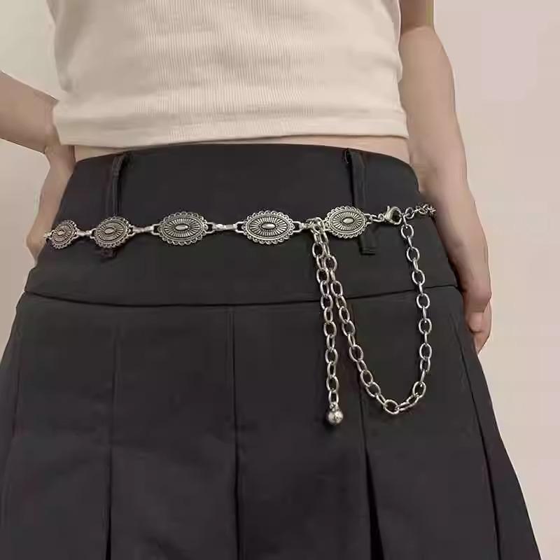 Flower Waist Chain Design Sense Retro Accessories With Dress Summer Belt High Sense Simple