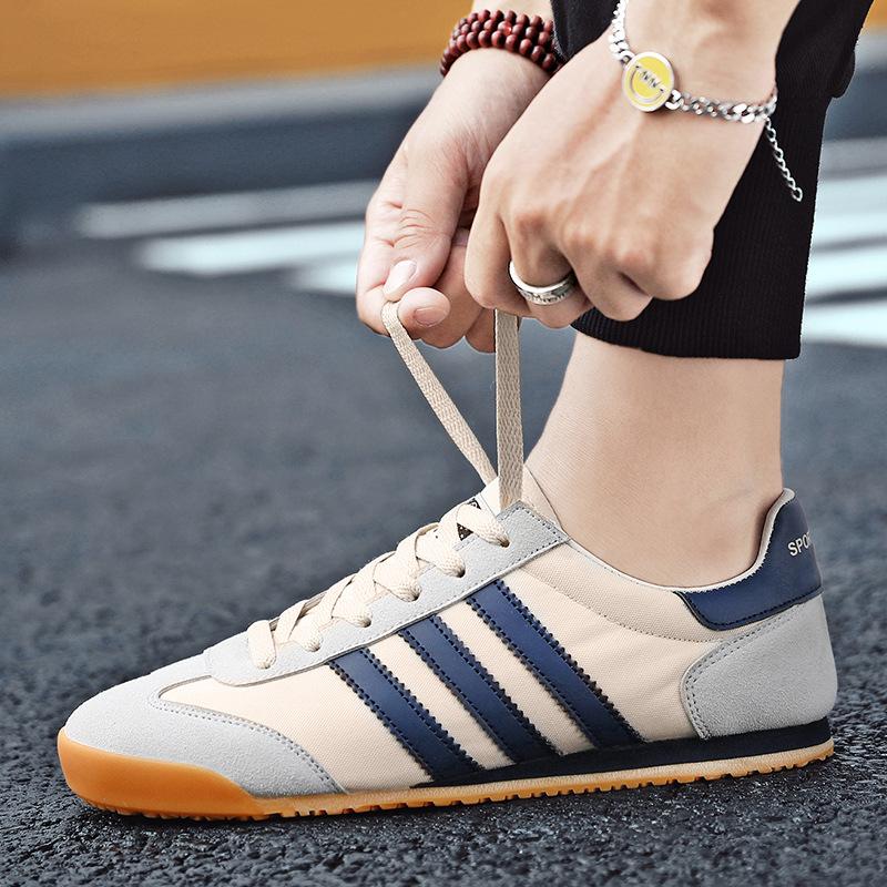 Sommer neue Herrenschuhe modisch atmungsaktiv Studenten-Sportschuhe Canvas Papa-Schuhe trendige Freizeitschuhe