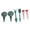 Semoir Seed Mini Seed Portable Handheld Spreader Tool for and Spinach Seed Easy Outdoor Planting Àaines Tanepón Dispenser, 6-Piece Set, Dispenser,