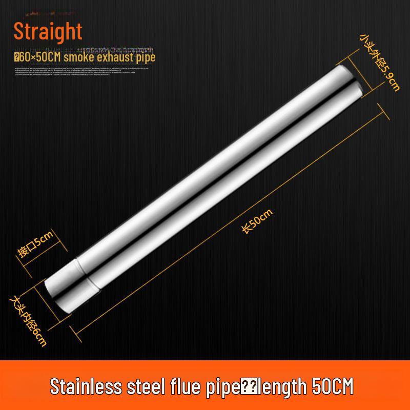 

Удлинитель выхлопной трубы газового водонагревателя из нержавеющей стали