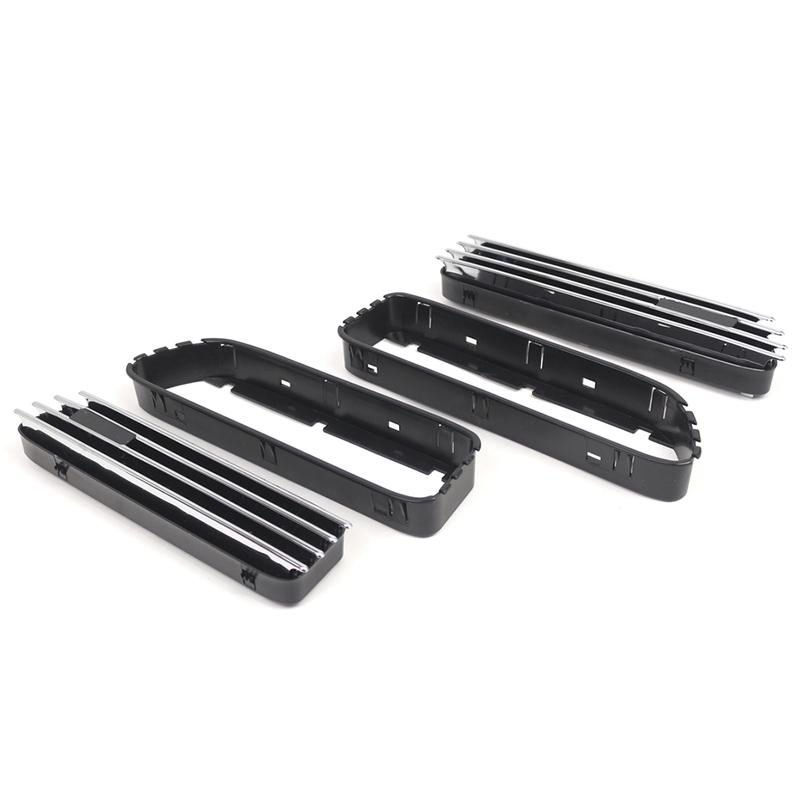 ABS Car Side Grill Fender Vent Grille For BMW E46 For M3 2001-2006 51137895913 51137895914 51132694607 51132694608 Car Exterior