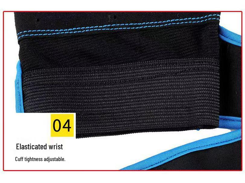 Unisex Non-slip Half Finger Fitness Gloves with Wrist Support for Outdoor Sports