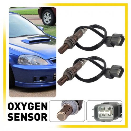 2Pcs Oxygen O2 Sensor Downstream Upstream For 1996-2000 Honda 16L Civic