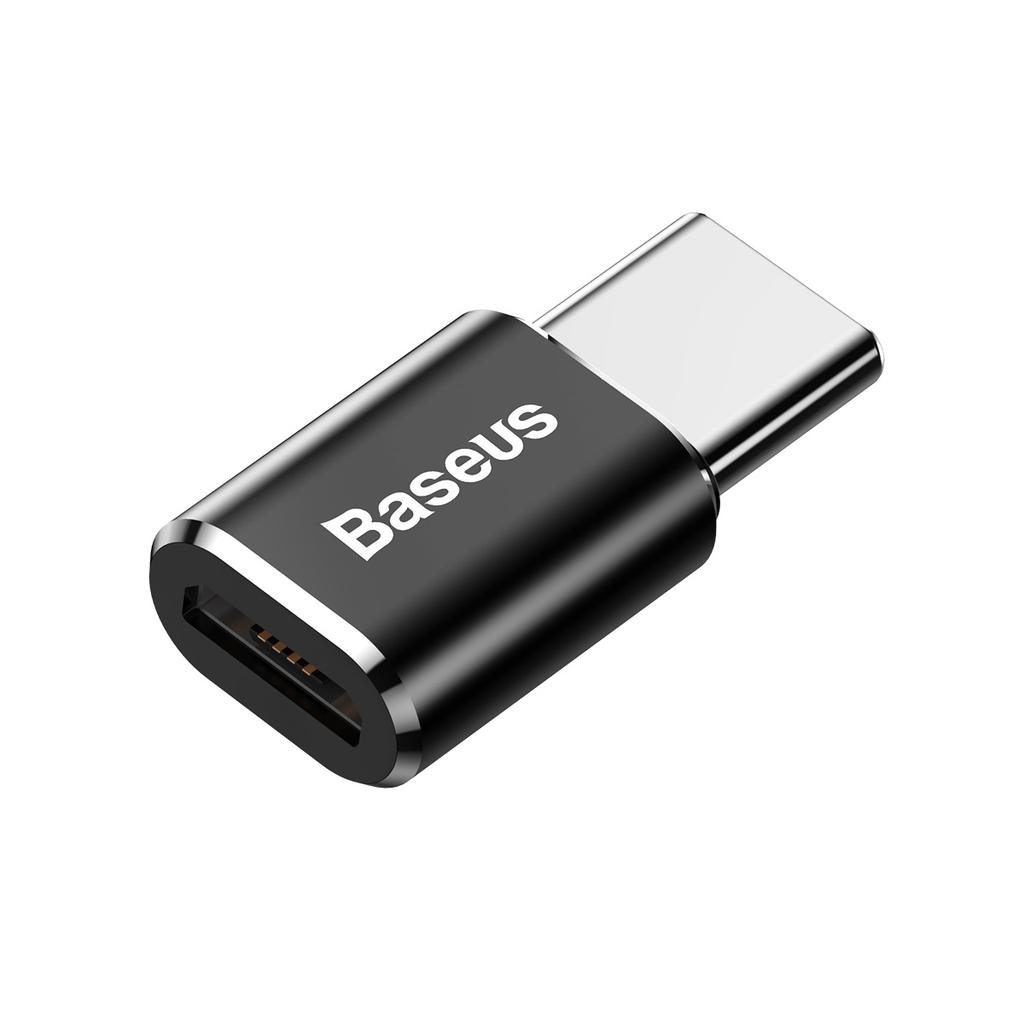 Adapter Mini Micro USB to USB-C Adapter - Black