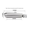 Slip On Motorcycle Exhaust Pipe Exhaust Muffler Stainless Steel High Quality for ZX4R Cb1000r Xmax Aerox SV650 Universal 51MM