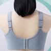 Lingerie Women's Thin Full-cup Large-sized Bra Without Underwire Strapless and Adjustable Bra Push Up Bra