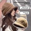 Vintage Fisherman Hat With Fleece Lining For Winter Casual Warmth