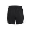 Under Armour Fly-By 2.0 Running Quick-Dry Breathable Casual Shorts Women Shorts Black 1361392-001