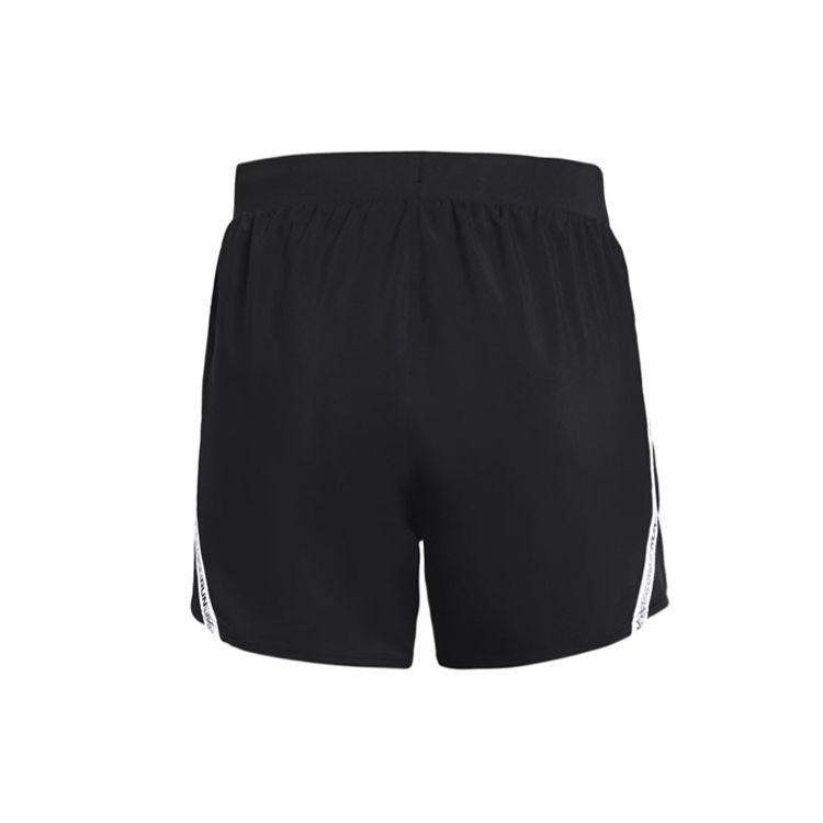 Under Armour Fly-By 2.0 Running Quick-Dry Breathable Casual Shorts Women shorts Black 1361392-001