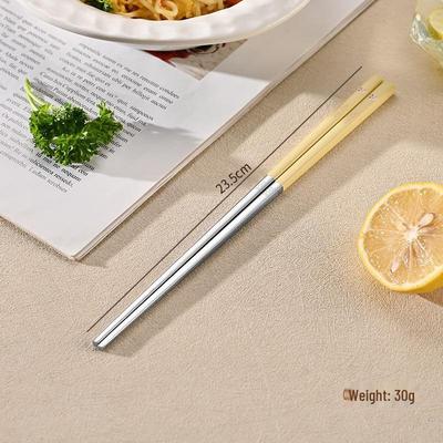 Baguettes Antidérapantes Dessin Animé en Acier Inoxydable 316 Shengjia