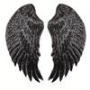 1 Pair Fashion Large Sequins Wing Patch for Clothing Applique for Jeans DIY Accessories Cute Sew On Patches