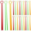 Hair Perm Rods for Natural Hairdressing Styling Plastic Long Barber Curling Rods Plastic Salon Tool Kit for Women 30 PCS