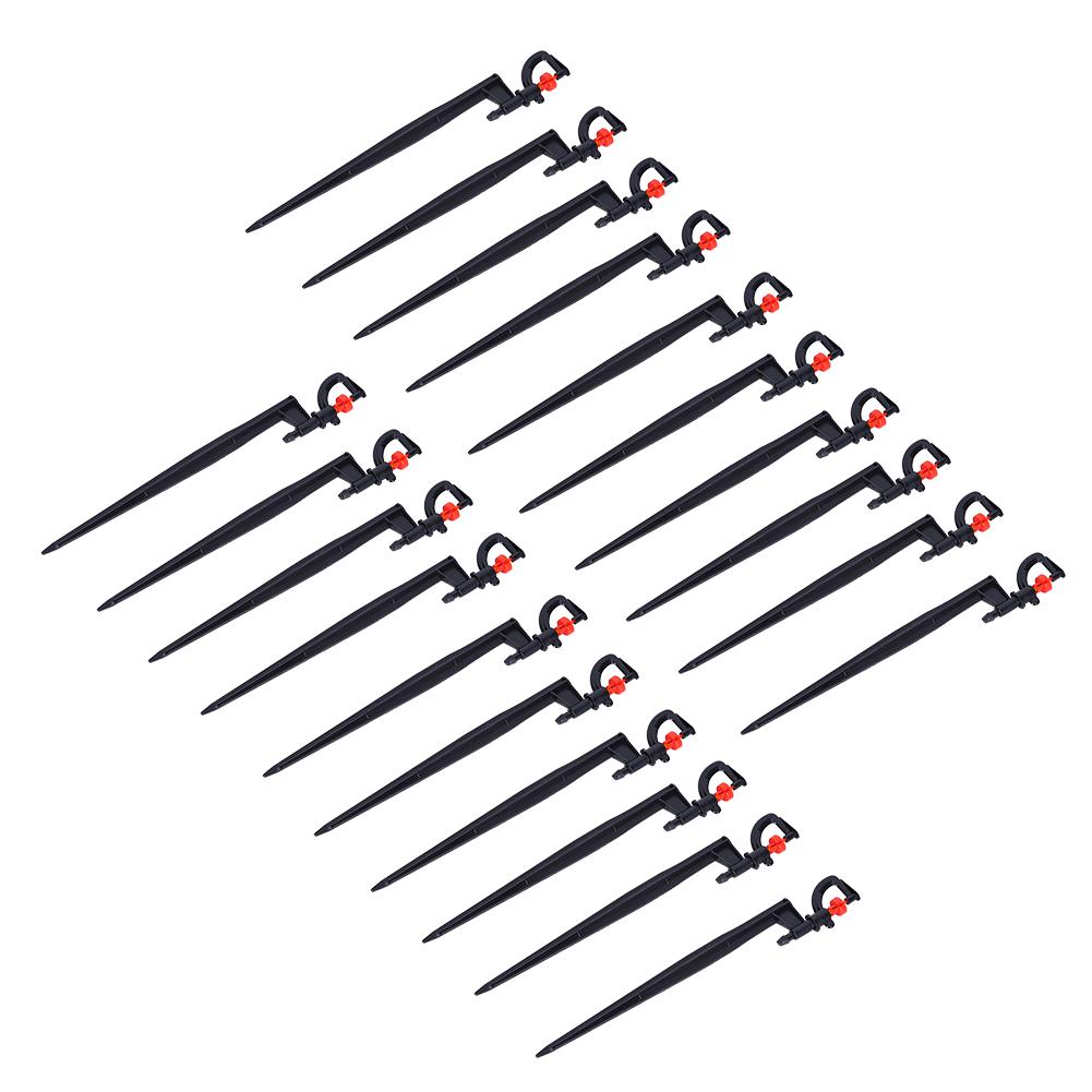 20pcs GType 360 Degree Rotation Sprinkler Watering Spray Nozzle Accessory for Garden Lawn
