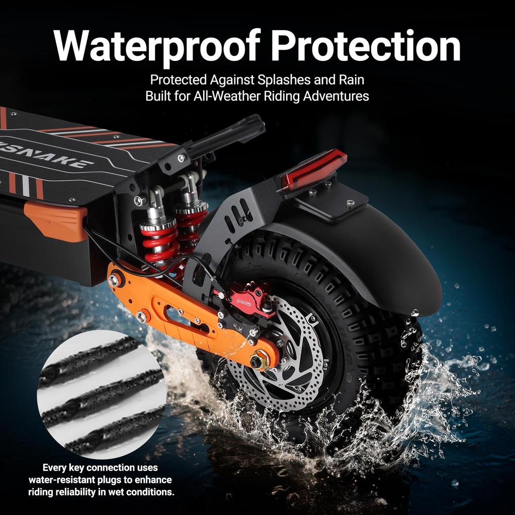 Z37 Electric Scooter-6000W60V30AH E-Scooter-70km/h Speed 11 Vacuum Tire-Foldable EScoot