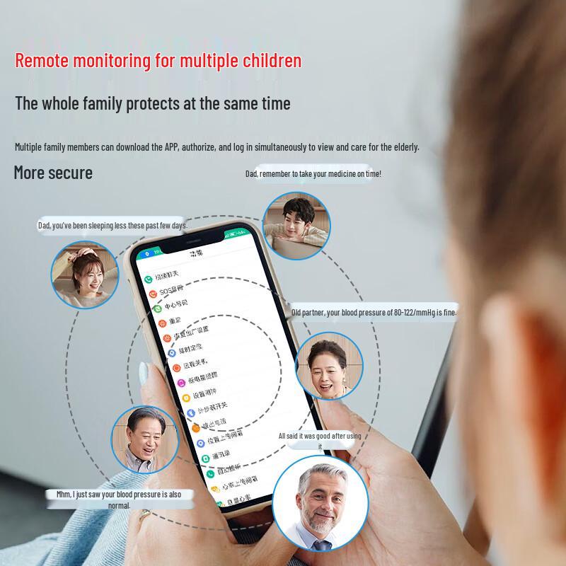 Miao Yisheng E Elderly Smartwatch with GPS & Health Monitoring (CN Version)
