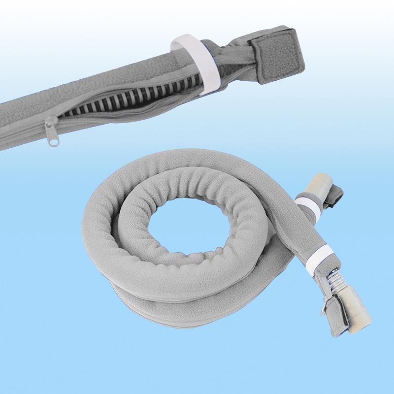 Copertura termica per tubo ventilatore CPAP: Manicotto anticondensa con cerniera