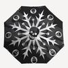 1pc Skull Snowflake Design Automatic Open/Close Umbrella - Compact Travel Umbrella, Gift for Birthdayyy251208181