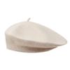 Soft Beret Hat Knitted Beanie Cap Streetwear Wool Painter Hat  Daily Outfit