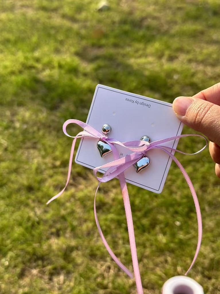 Korean Romantic Imitation Pearl Beaded Choker Heart-Shaped Pendant Necklace Banquet Wedding Jewelry