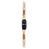 Strap for Xiaomi Mi Band 9 Stainless Steel Buckle Bracelet for Miband 8 NFC Fashion Lady Style Replacement Silicone Band