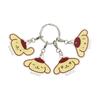 Sanrio Pompompurin 4-Piece Acrylic Key Chain ( Face ) NEW Sanrio Characters