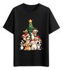 Christmas Dog T-shirts With Hats