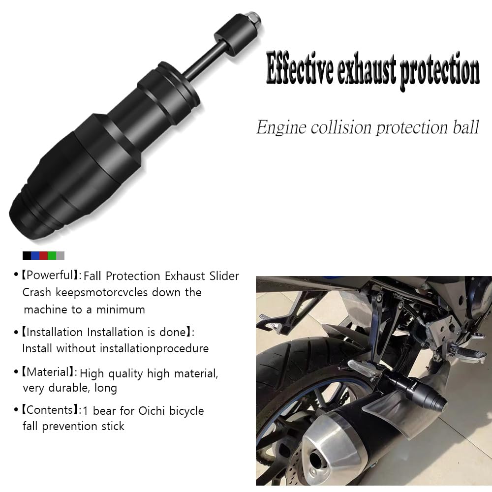For XJR1200 XJR1300 XJR 1200 1300 Motorcycle Modification Accessories Exhaust Pipe Fall Prevention Rod