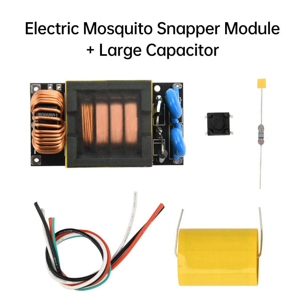 

DC 3.7V to 4000V High Voltage High Power DIY Electric Mosquito Shooter Circuit Board Small Volume Electric Mosquito Boost Module