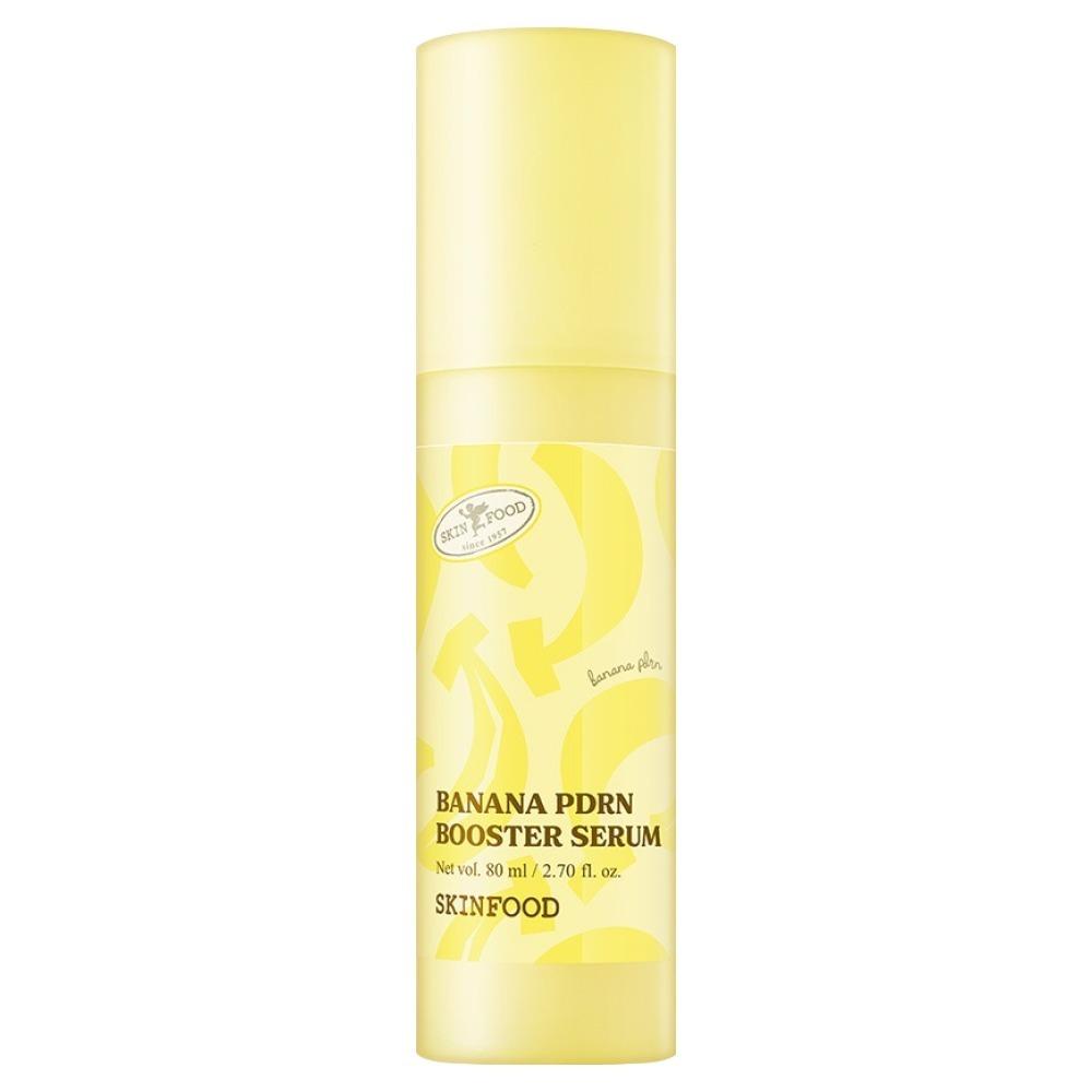SKINFOOD Banana PDRN Booster Serum 80ml - Regenerating & Elasticity Boosting Facial Serum - Korean Skincare