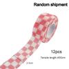 Random 12PCS Self Adhesive Bandages Cohesive Breathable Bandages Sports Tape Wrist Ankle First Aid Elastic Athletic Tape Bandage