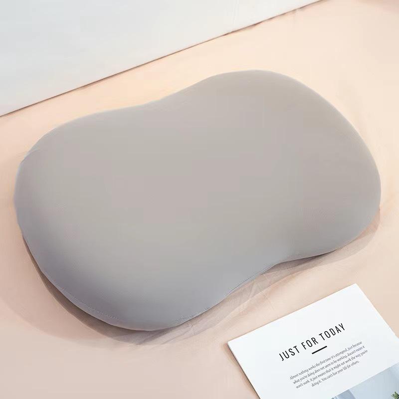 Ice Silk Memory Foam Cat Belly Pillow for Summer – Cervical Support Cushion for Sleep and Office