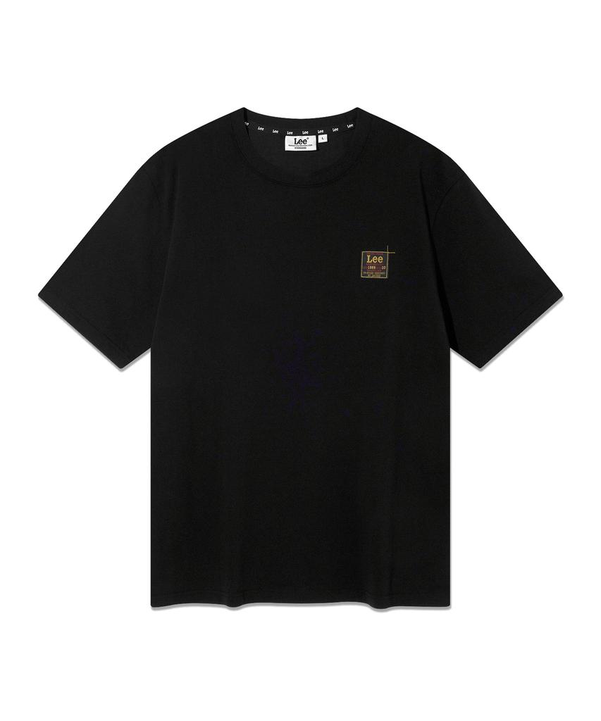 LEE 101 Label Short Sleeve T-Shirt Black