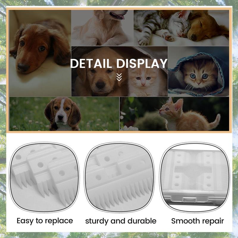 Premium-10Pcs/Lot Replaceable 18 Teeth Pet Clipper Cutting Blade For Oster A5 Series