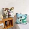 Genshin Impact Skirk boy cool b cushion cover Pillow Cover Decoration Room Home Sofa living Office Car Nordic Simplicity