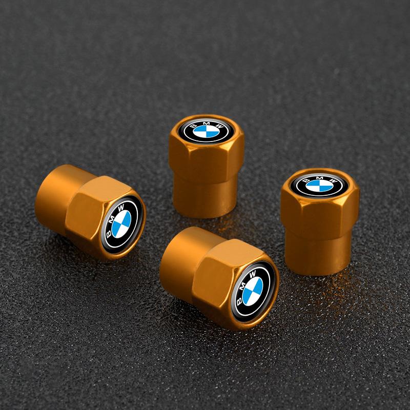 4Pcs Aluminum Car Wheel Tire Valve Caps Tyre Rim Stem Covers For BMW X1 X2 X3 F48 E84 U11 E83 F25 G01 X4 X5 X6 X7 E71 E70 F15 GT cysh69