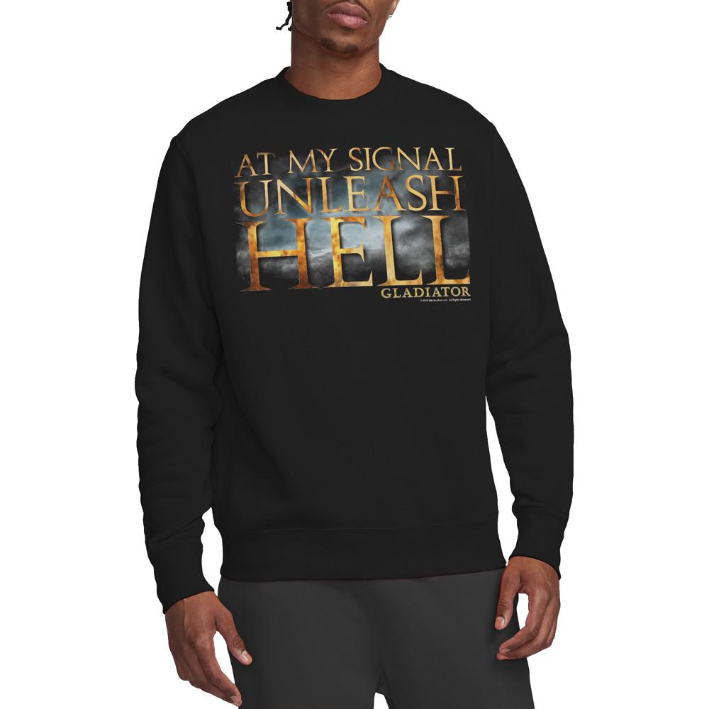 Gladiator Unisex Adult Unleash Hell Sweatshirt
